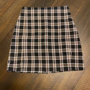 Brandy Melville Cara Skirt Plaid OS NWT